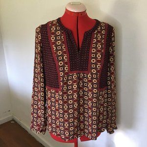 Boho 3/4 sleeve top